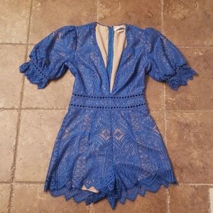 Blue Romper